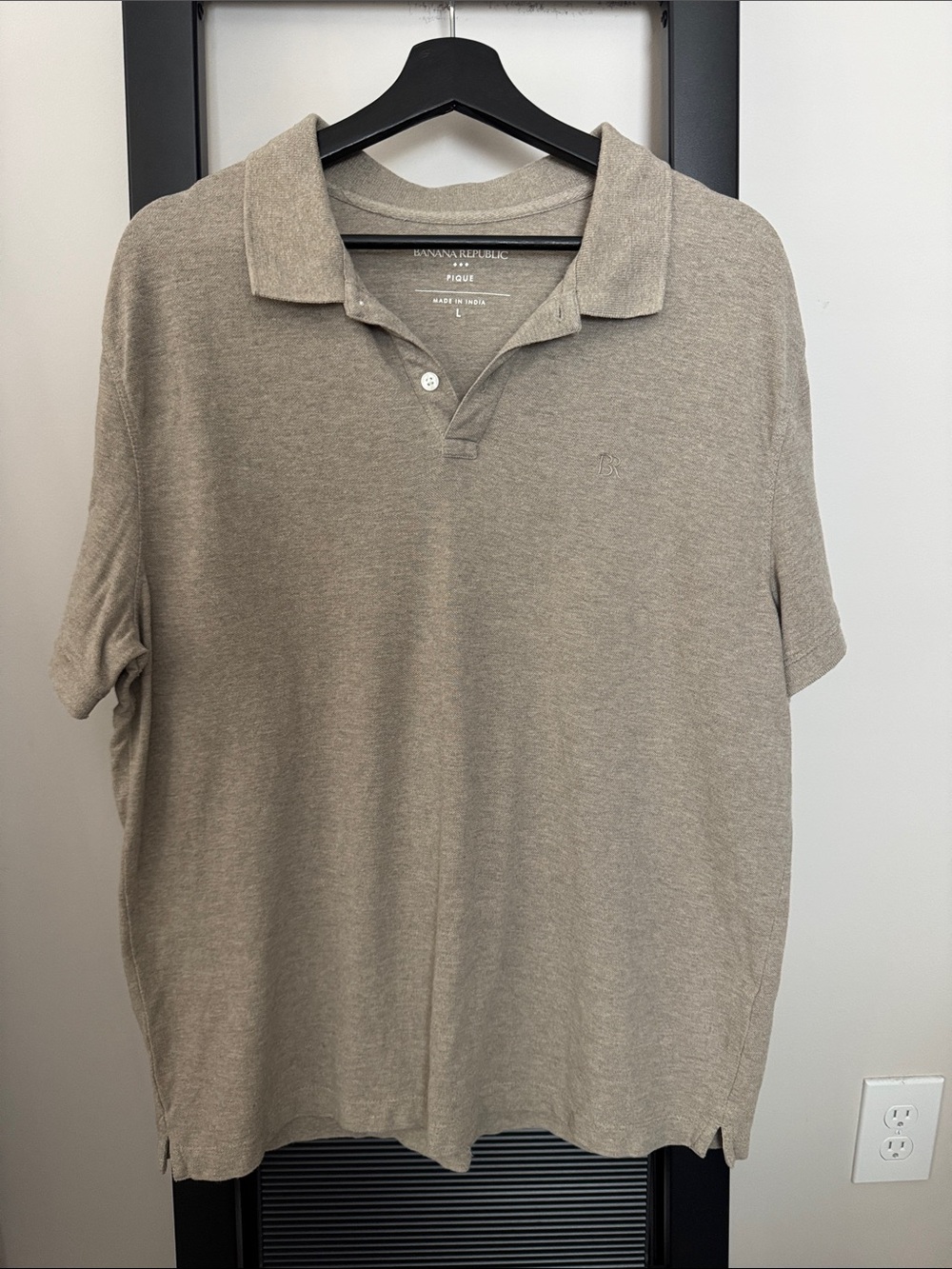 Banana Republic Men's Pique Polo Shirt